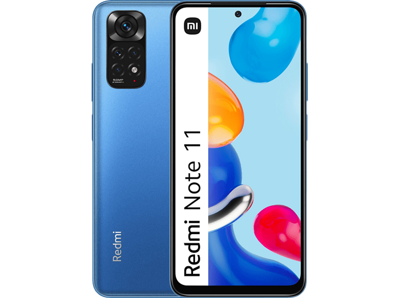 Móvil - XIAOMI mi Note 11, Azul, 128 GB, 6,43 ", Qualcomm Snapdragon™ 680, Android