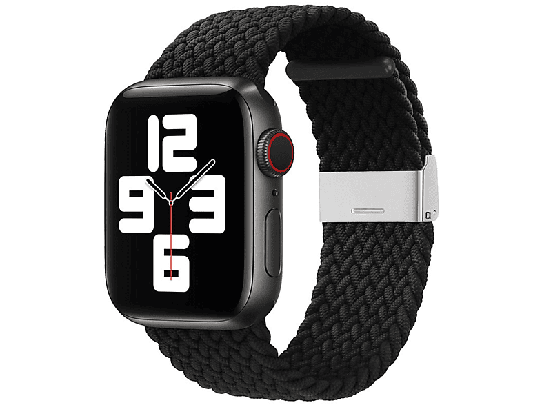 41mm SE, 7/6/5/4/3/2 Apple, Schwarz / Stoffarmband 40mm Smartband, 38mm, Watch COFI