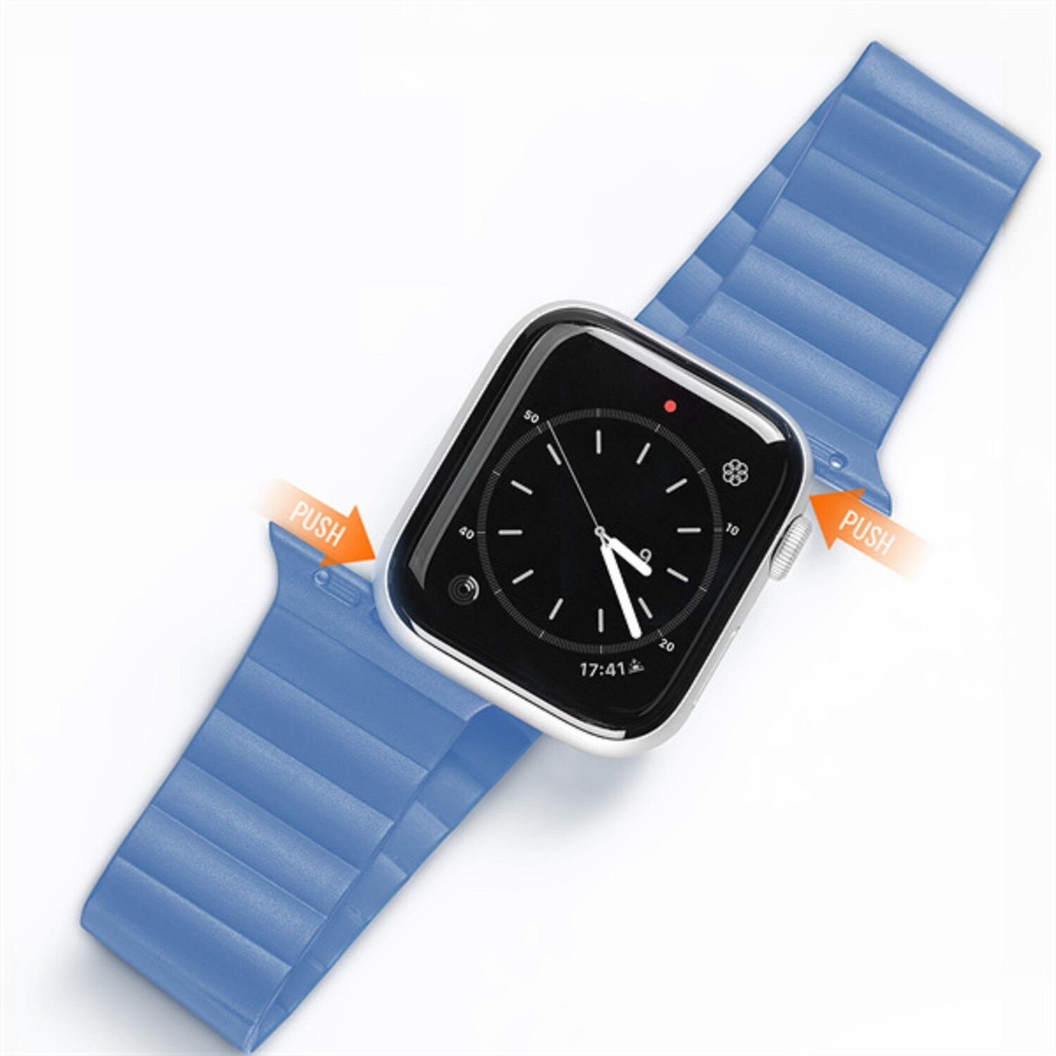 DUX DUCIS Blau 7/6/5/4/3/2 41 x 40 / Watch Magnetband Apple, SE, Smartband, x mm, 38
