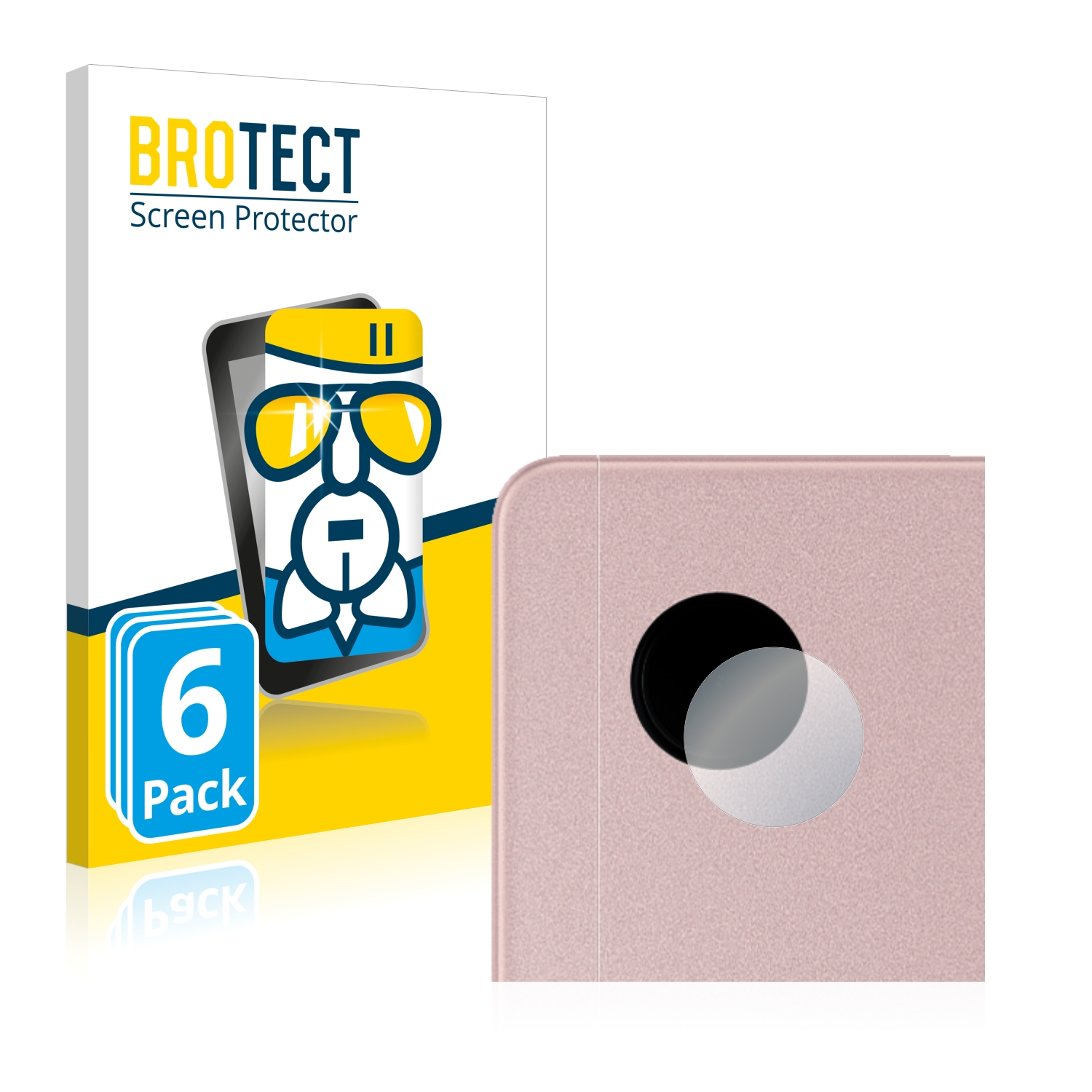 BROTECT 6x Airglass klare LTE) Schutzfolie(für Tab Galaxy A8 Samsung