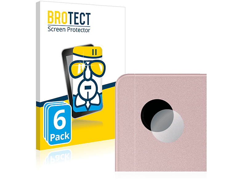 BROTECT 6x Tab A8 Schutzfolie(für klare Airglass Galaxy Samsung LTE)