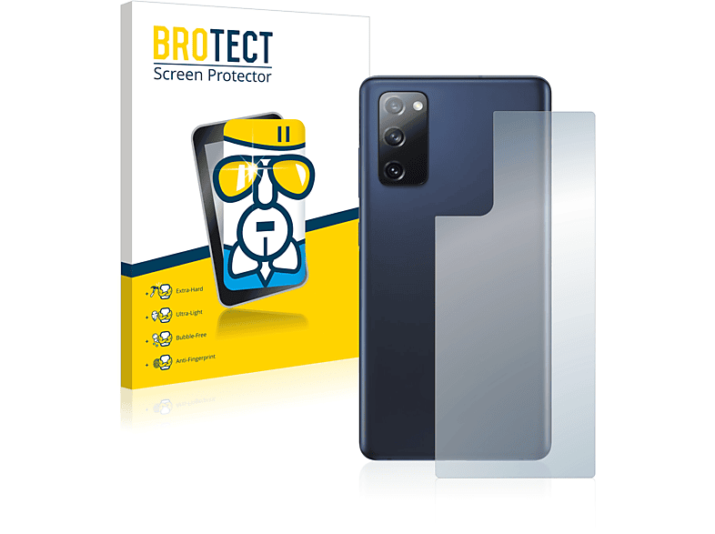 BROTECT Airglass klare Schutzfolie(für Samsung Galaxy S20 FE (Rückseite))