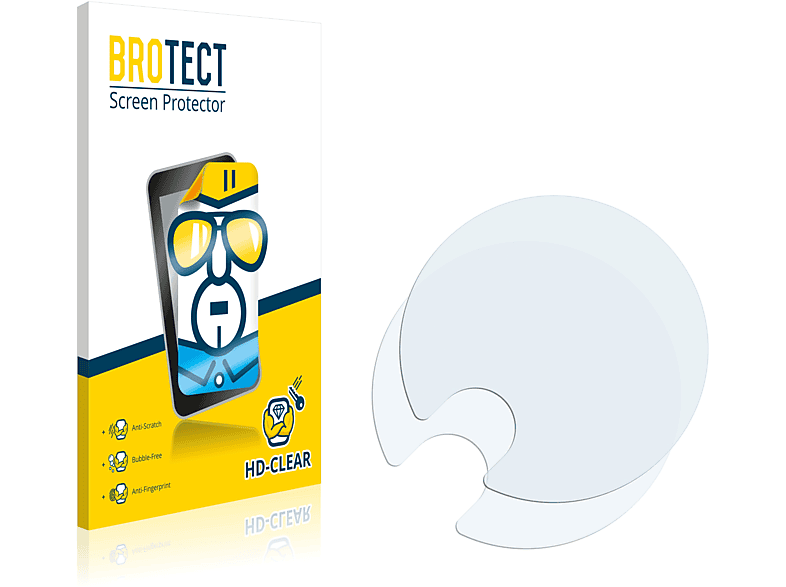 BROTECT 2x klare Schutzfolie(für 3.4) Nokia