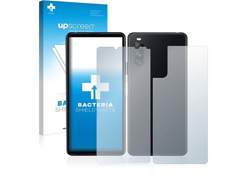 UPSCREEN antibakteriell entspiegelt matte Schutzfolie(für Sony Xperia 10 III)