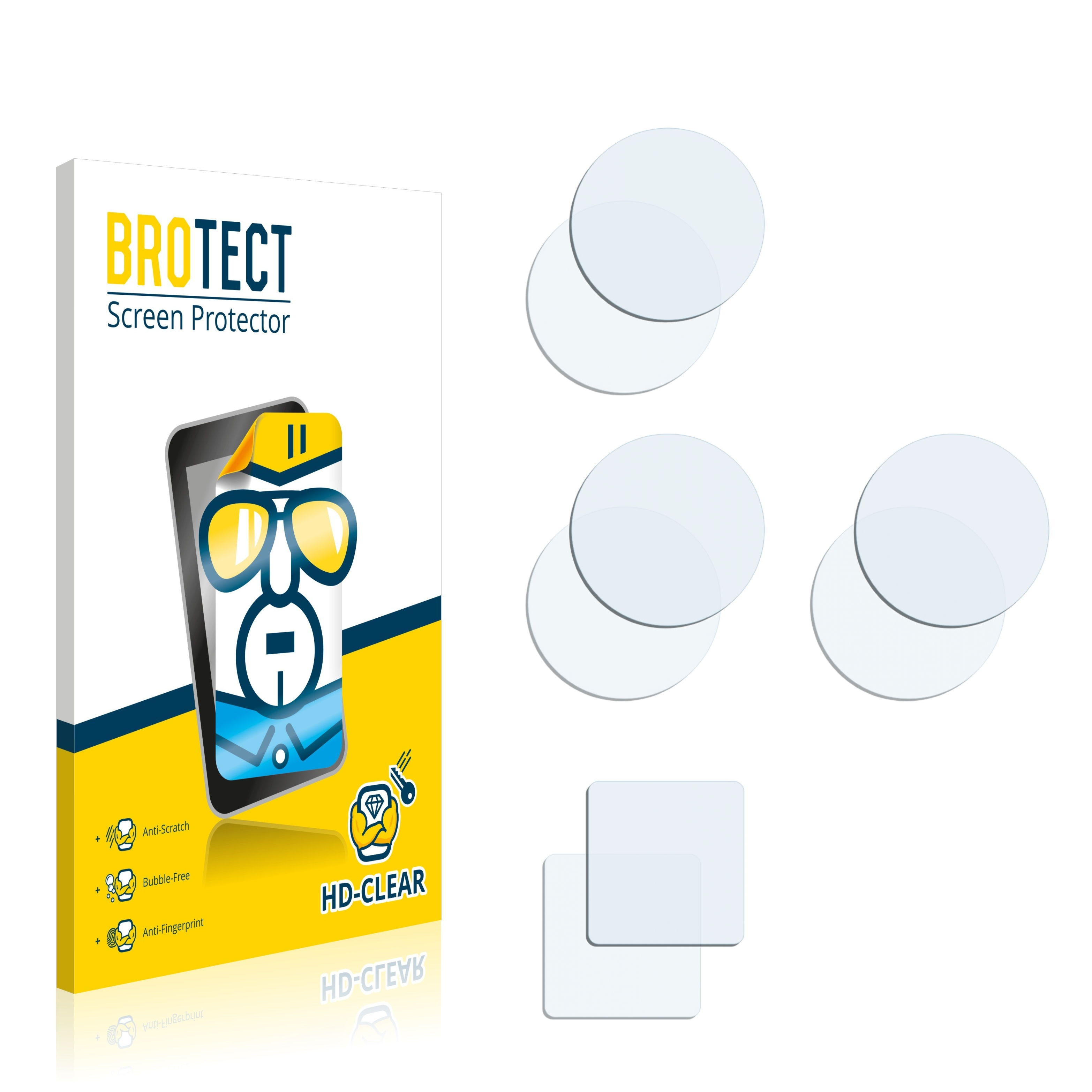 Ultra BROTECT 5G) ZTE 2x Axon klare 30 Schutzfolie(für