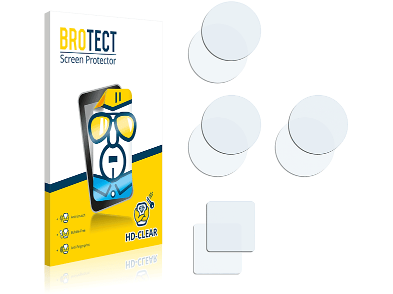 BROTECT 2x klare Schutzfolie(für ZTE Axon 30 5G) Ultra