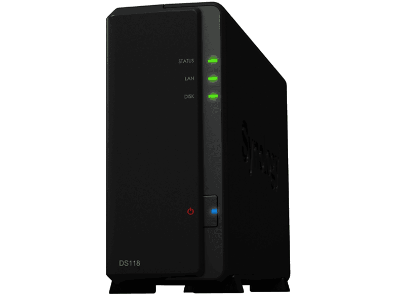 SYNOLOGY DiskStation DS118 4TB (= mit 1x Festplatte ST 4TB IRONWOLF PRO ...
