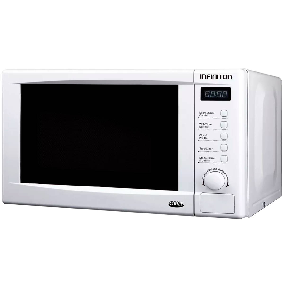 Microondas con grill - MW-2015 INFINITON, 700 W, 20 l, Blanco