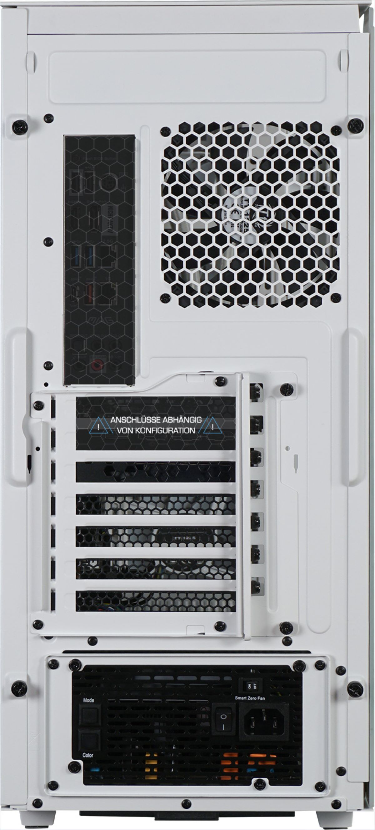 THERMALTAKE Phobos SSD Ryzen™ TB GB Prozessor, 7 64-Bit, mit AMD Gaming 1 16 White, Home 10 RAM, Windows PC