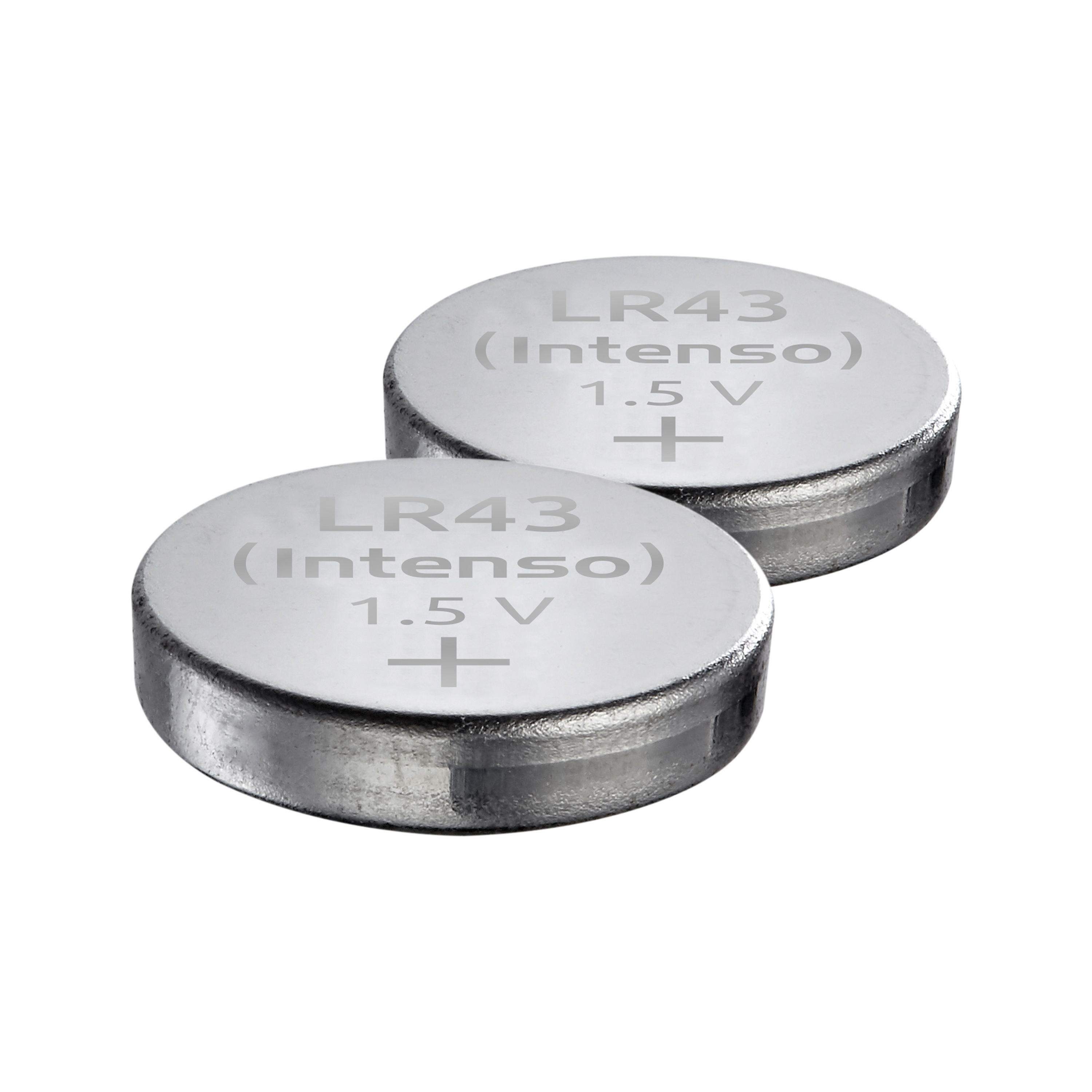 Cadmium, LR43 Batterie Blei) Pack INTENSO Quecksilber, von Energy Ultra 2er (frei Alkaline Knopfzelle LR43