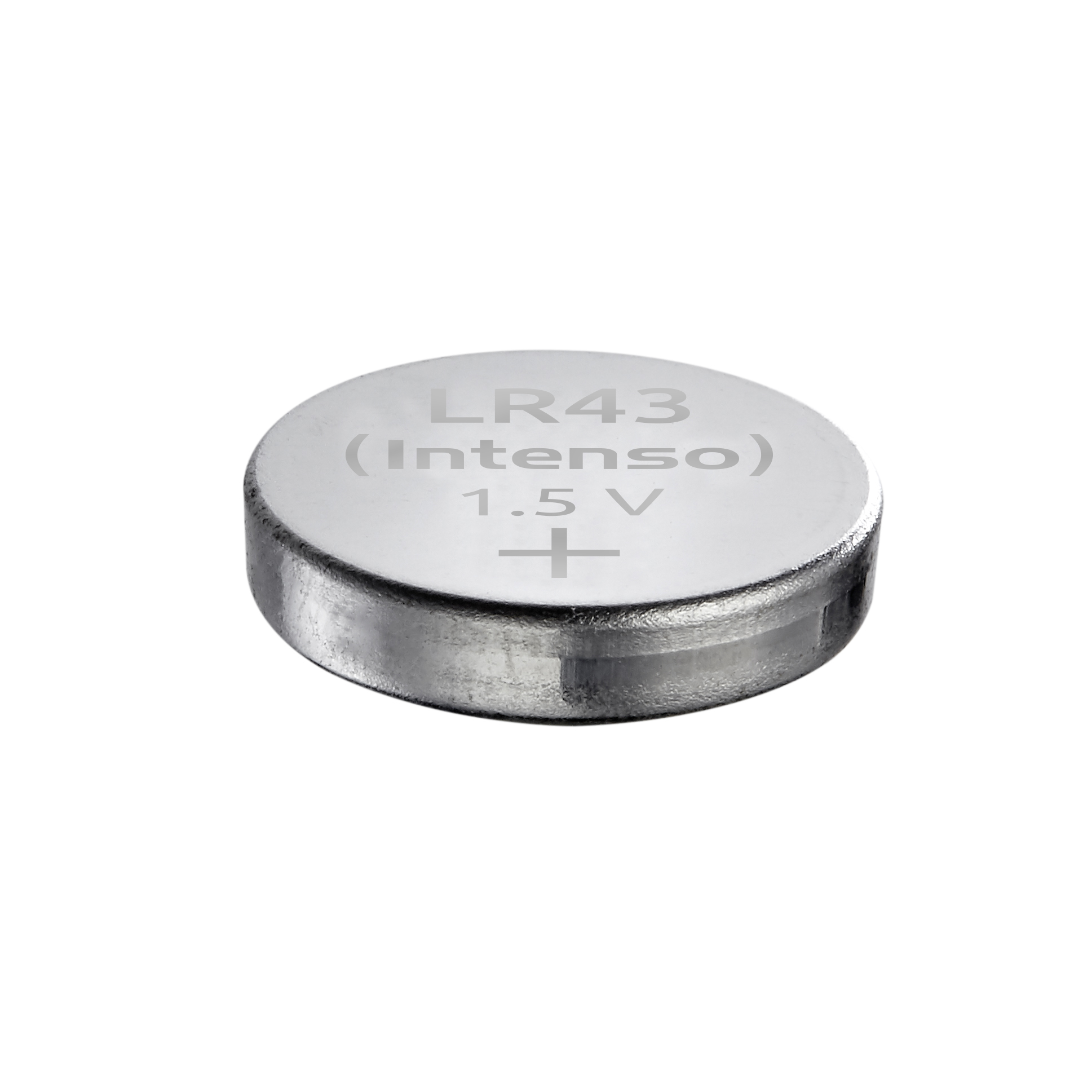 INTENSO Energy Ultra LR43 Pack Quecksilber, Batterie 2er von Blei) (frei Knopfzelle Cadmium, LR43 Alkaline