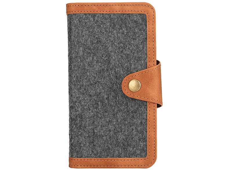 K-S-TRADE Schutzhülle, Bookcover, Pro, Blackview, grau BV6800