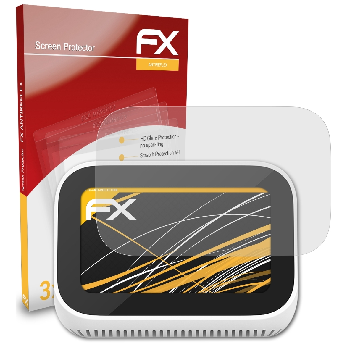 ATFOLIX 3x FX-Antireflex Displayschutz(für Clock) Mi Xiaomi Smart