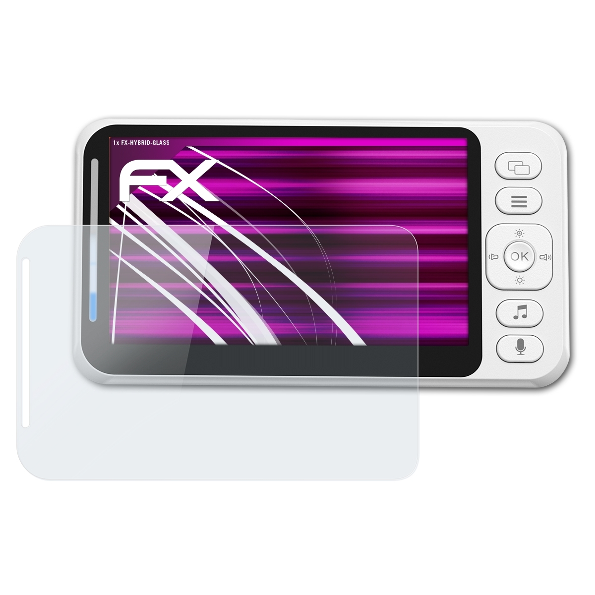 E40) FX-Hybrid-Glass ATFOLIX Touch Schutzglas(für Dragon