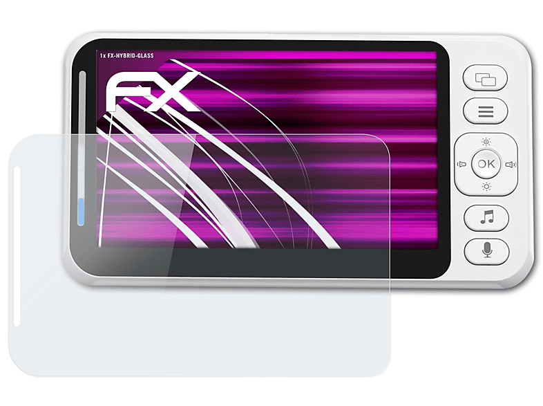 Dragon Touch FX-Hybrid-Glass Schutzglas(für ATFOLIX E40)