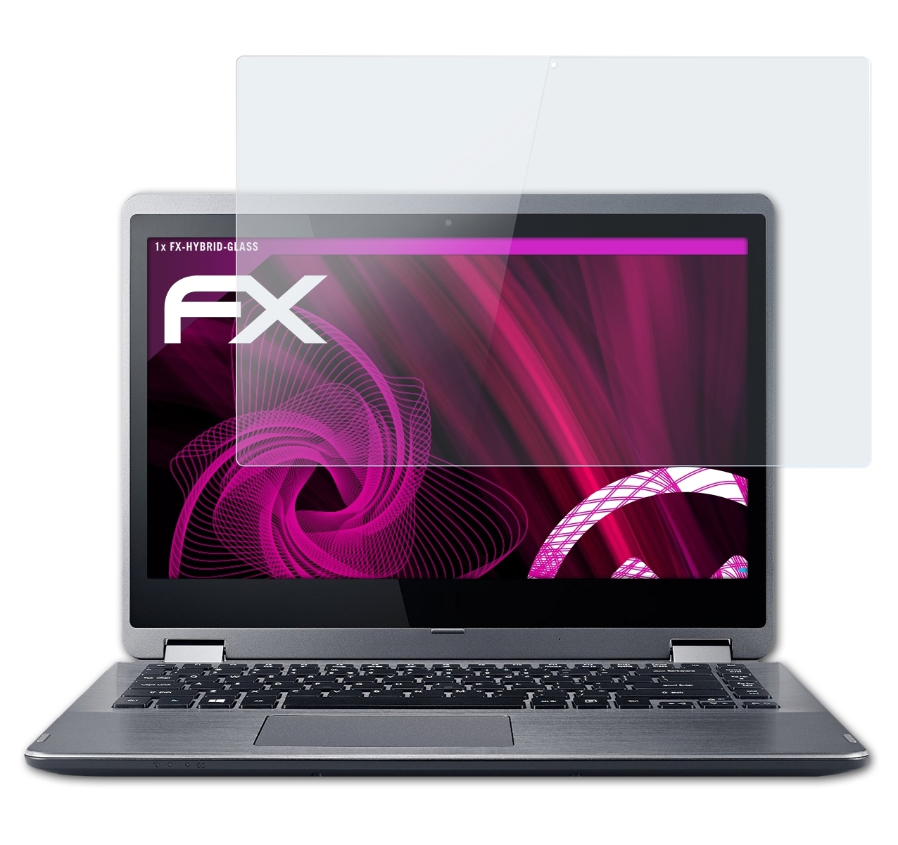ATFOLIX FX-Hybrid-Glass Schutzglas(für Acer Aspire R14)