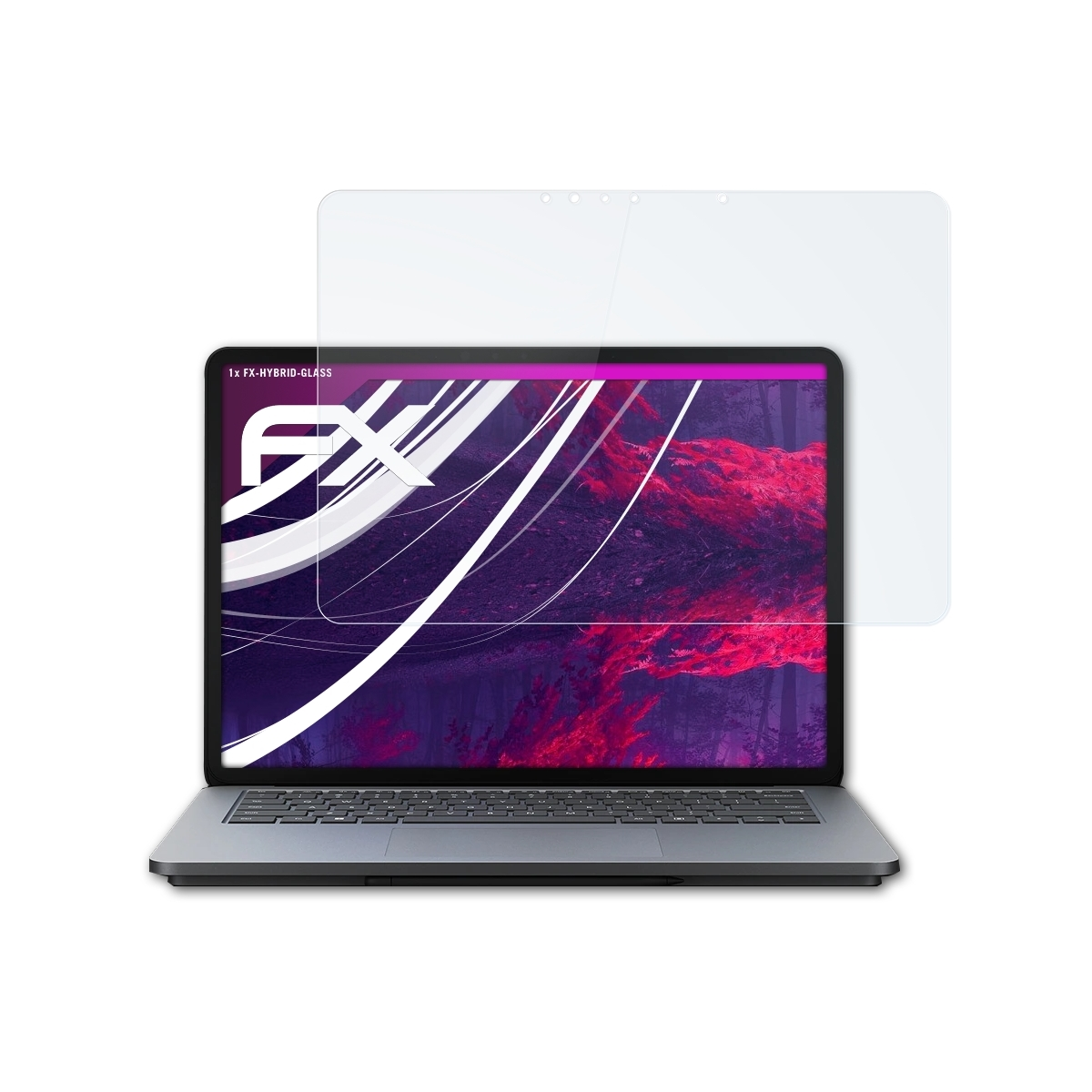 Schutzglas(für Microsoft Surface Studio) FX-Hybrid-Glass Laptop ATFOLIX