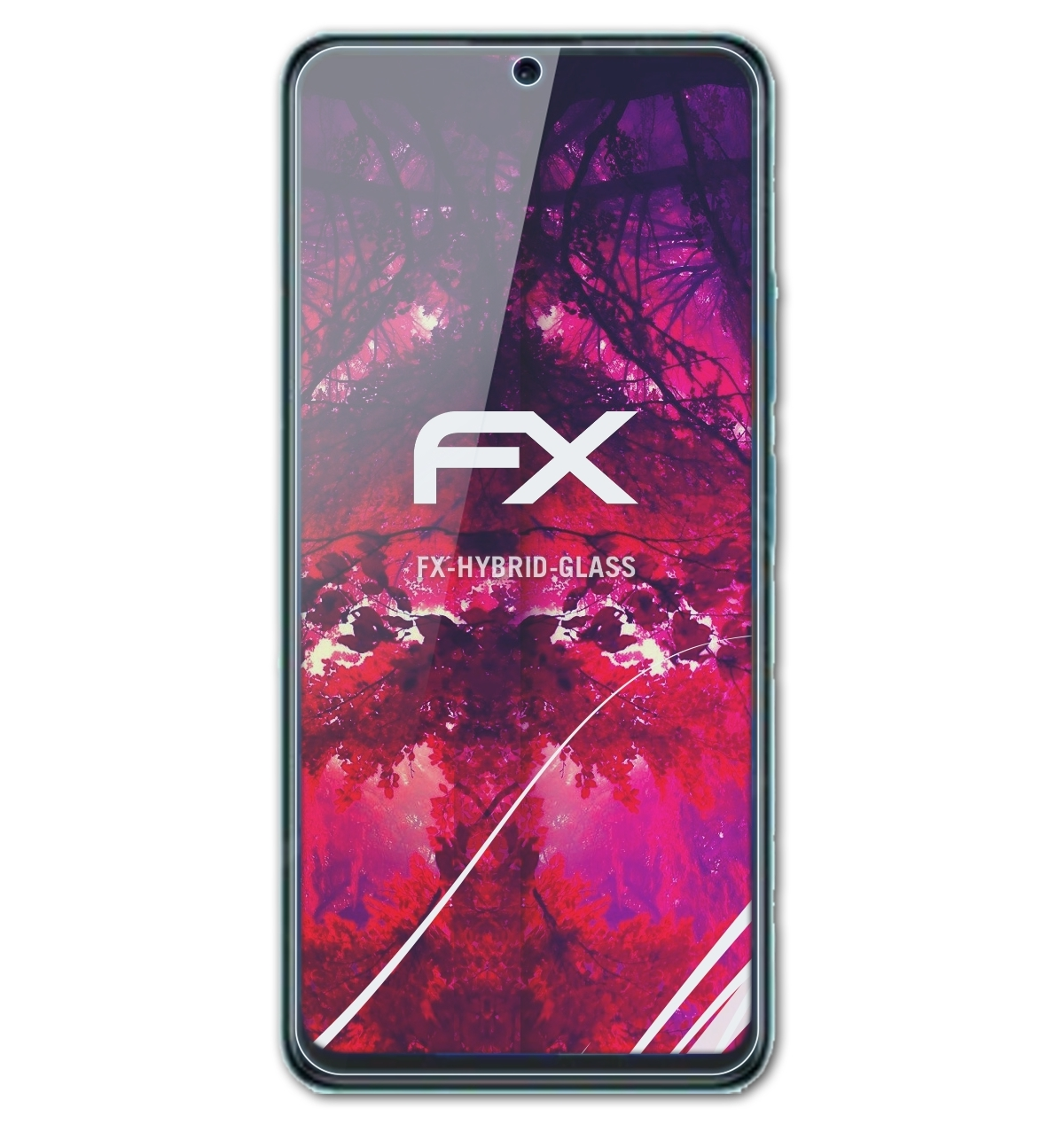 Xiaomi Note ATFOLIX 11) FX-Hybrid-Glass Redmi Schutzglas(für