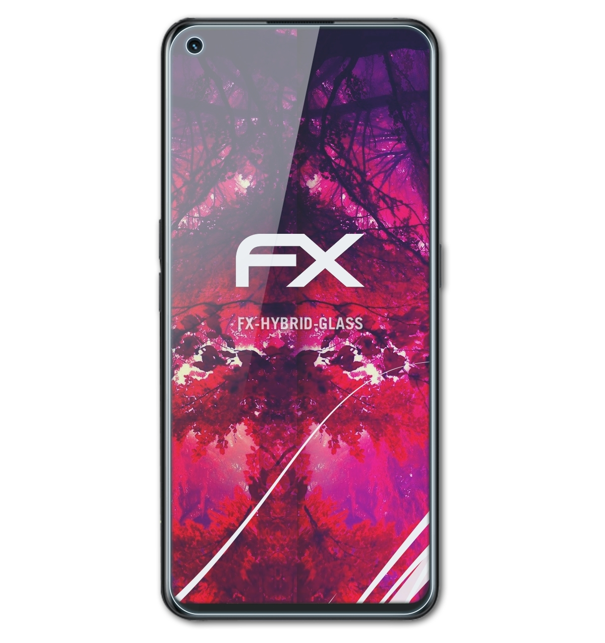 ATFOLIX FX-Hybrid-Glass Schutzglas(für Realme GT 2) Neo