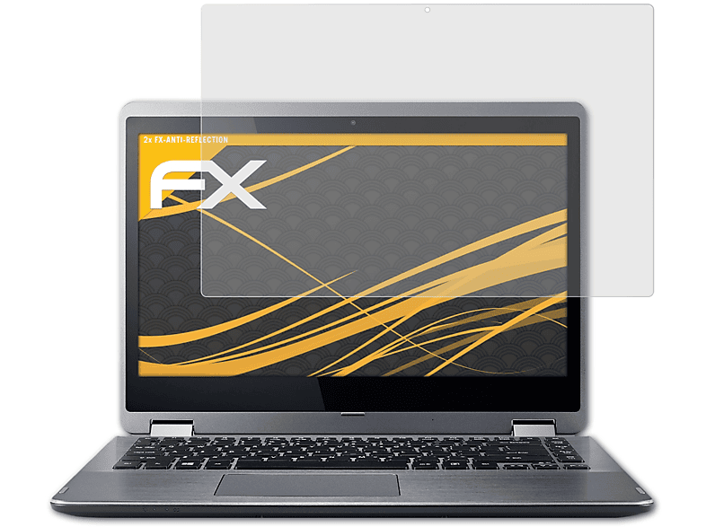 ATFOLIX 2x FX-Antireflex Aspire Acer Displayschutz(für R14)