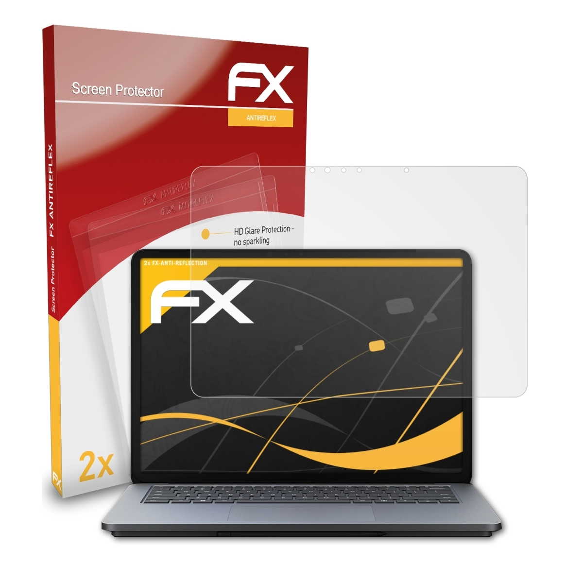FX-Antireflex Microsoft Surface 2x Displayschutz(für Laptop Studio) ATFOLIX