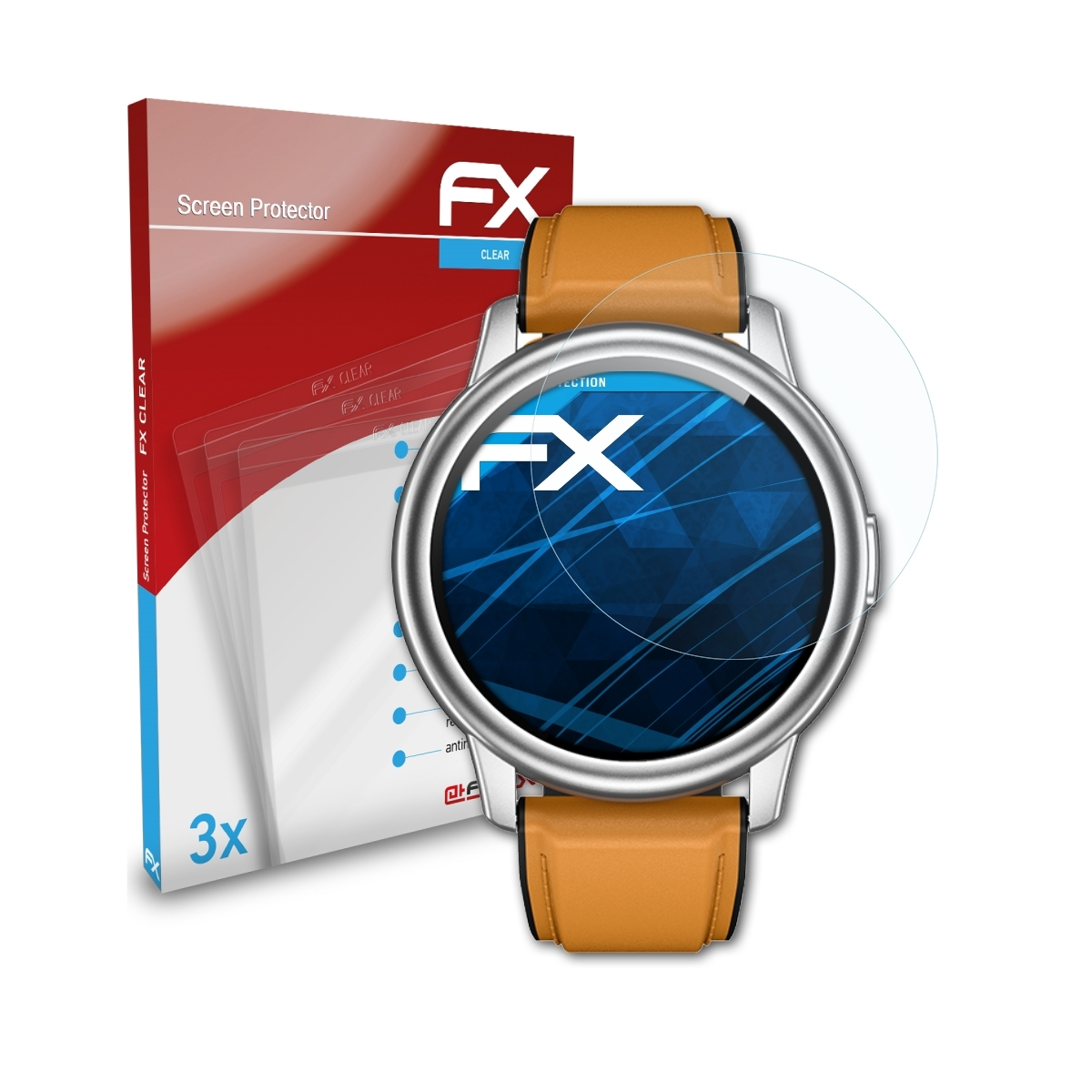 ATFOLIX 3x Displayschutz(für LF28) FX-Clear Lemfo