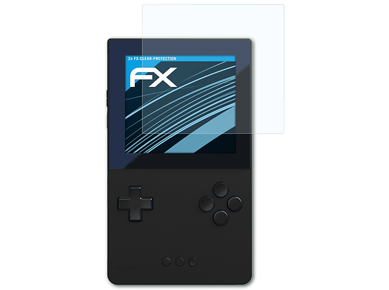 ATFOLIX 3x FX-Clear Pocket) Analogue Displayschutz(für
