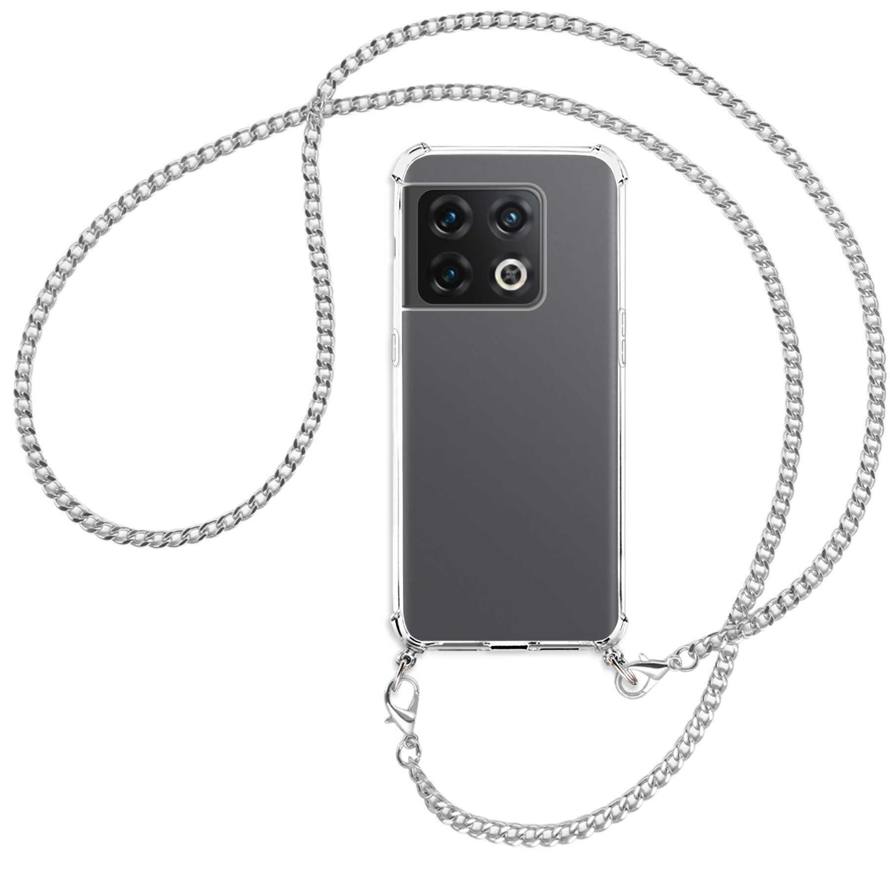 Pro 5G, Backcover, OnePlus, (silber) Metallkette, mit Umhänge-Hülle MTB ENERGY MORE 10 Kette