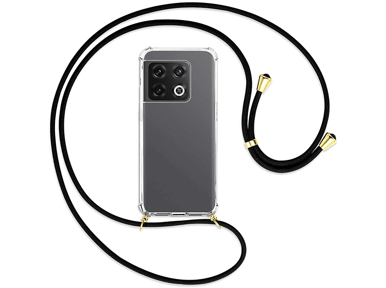 Schwarz 10 Gold mit 5G, MORE ENERGY / Pro Backcover, OnePlus, Umhänge-Hülle MTB Kordel,