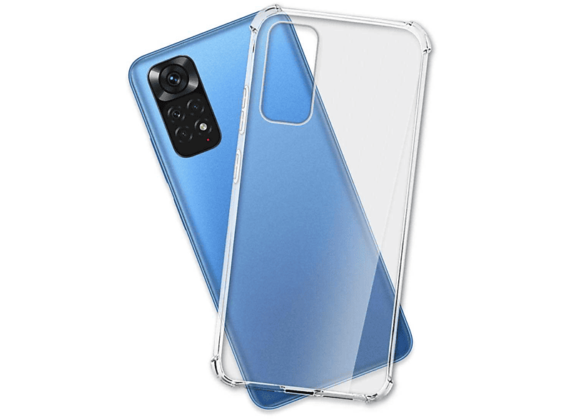 MTB MORE ENERGY Clear Armor Case, Backcover, Xiaomi, Redmi Note 11 4G, Note 11S, Transparent
