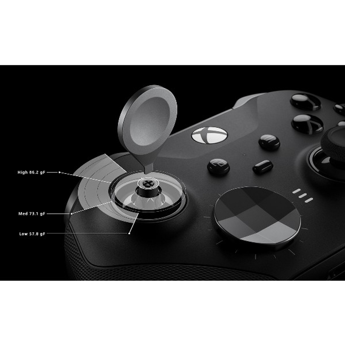 MICROSOFT Elite Series 2 Android, Xbox One, PC Kablosuz Kontrol Cihazı Siyah
