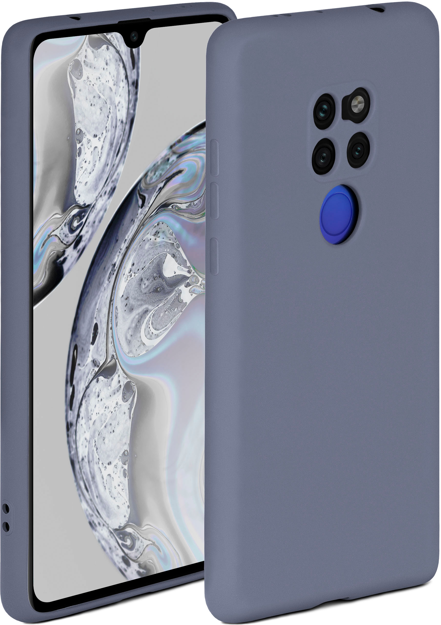 ONEFLOW Soft Case, Lavendelgrau 20, Backcover, Mate Huawei