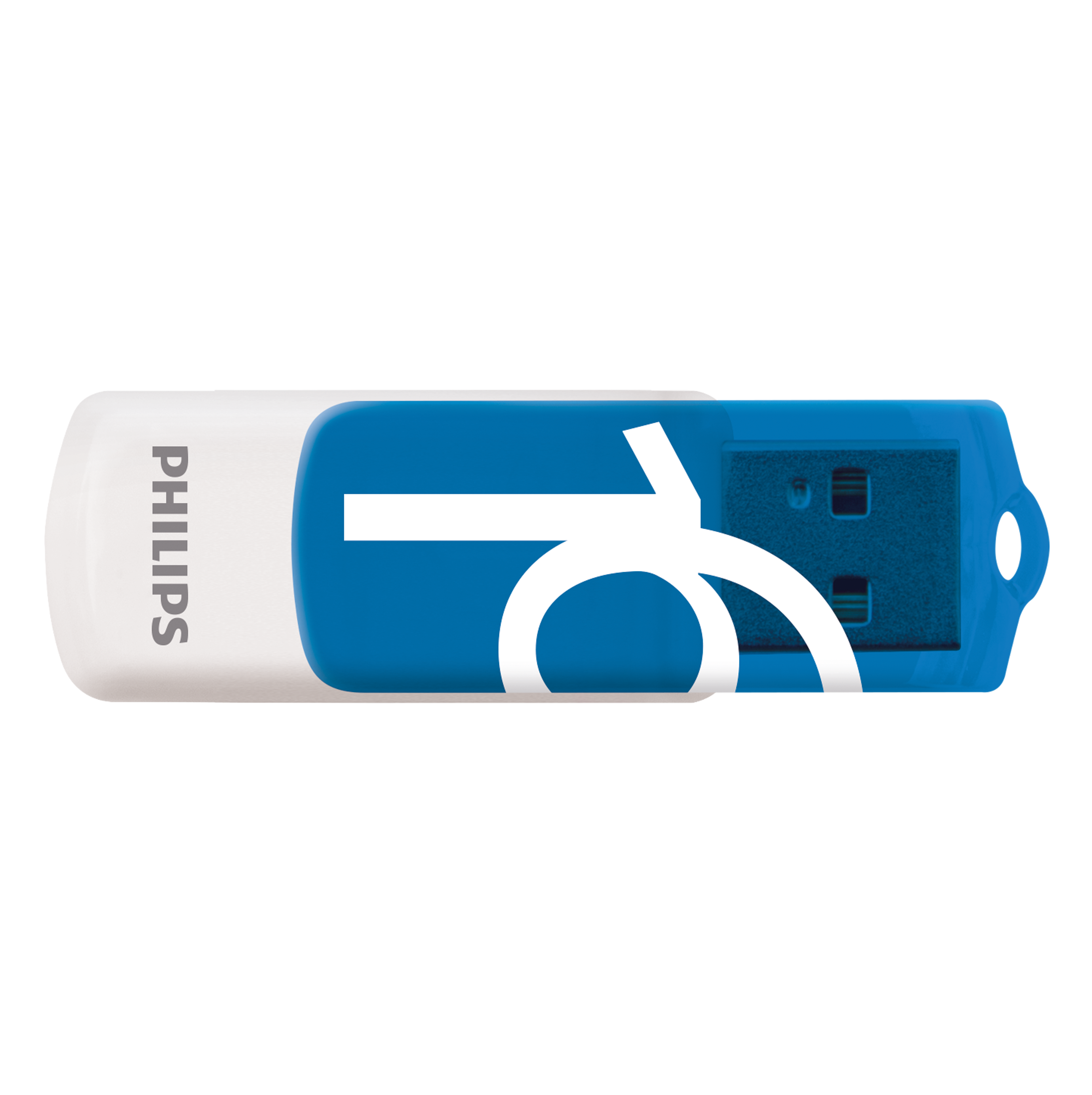 Vivid Blue®, MB/s USB-Stick 16 GB) PHILIPS 21 (Weiß, Ocean Edition
