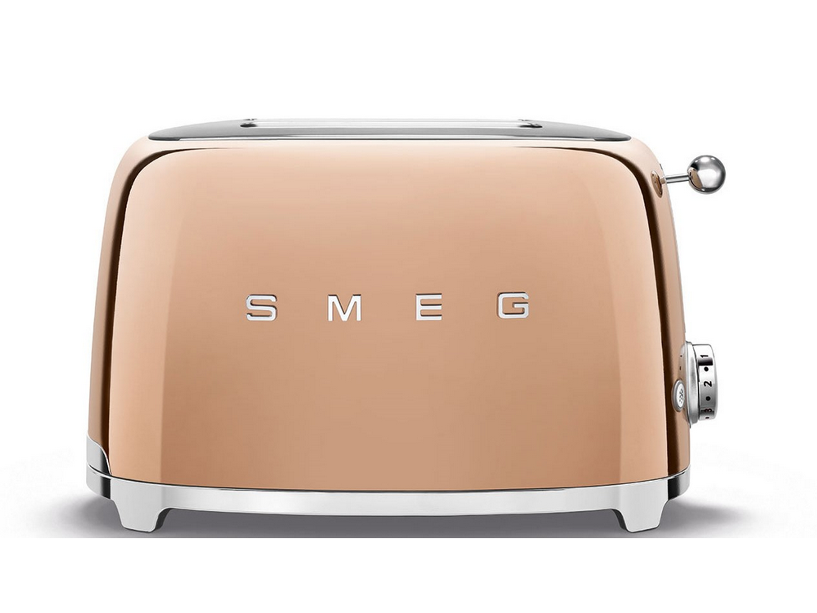 (950 SMEG Toaster 2) Watt, TSF01RGEU Rosa Schlitze: