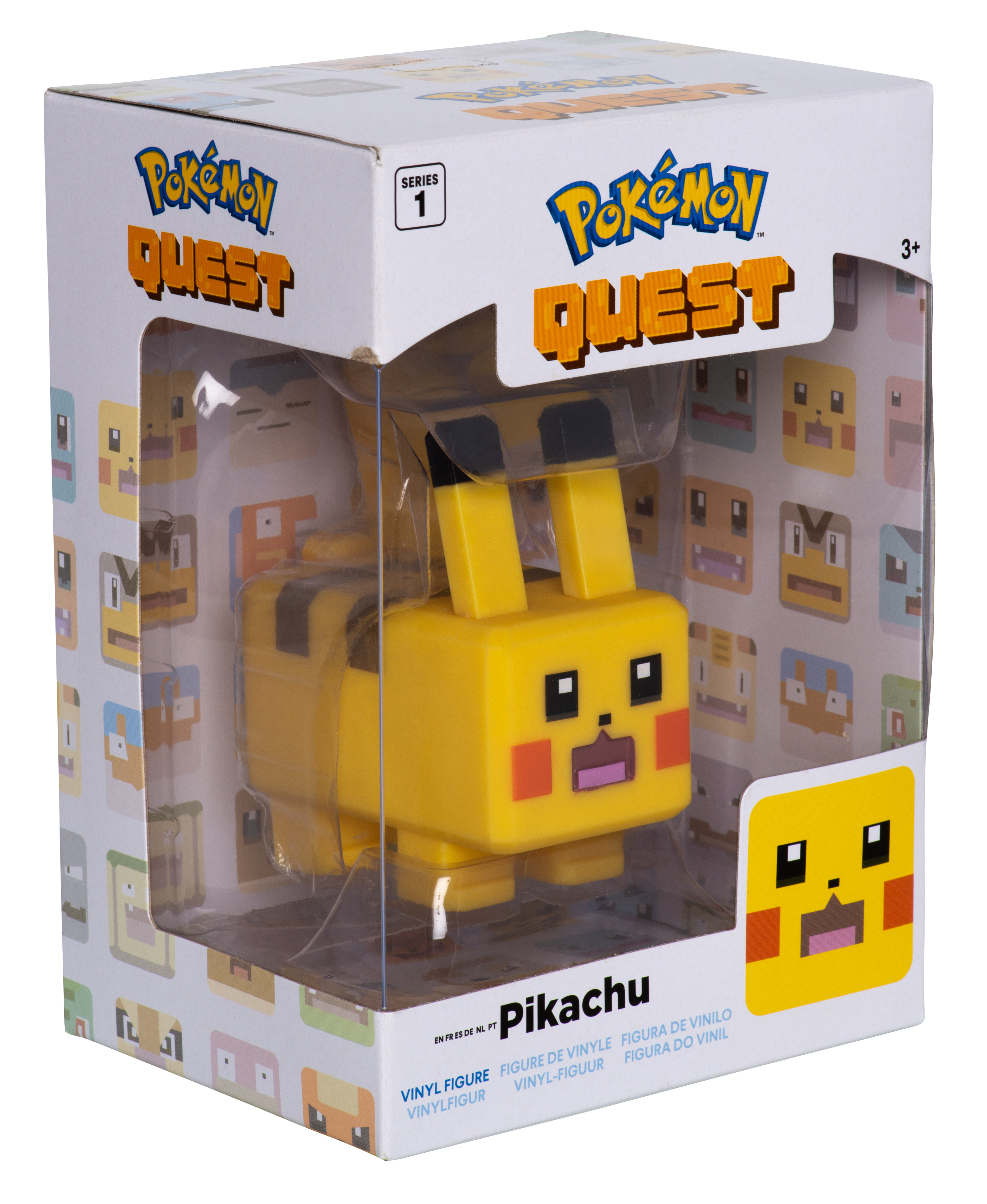 Pokémon Quest Vinyl Figur - Pikachu cm 8