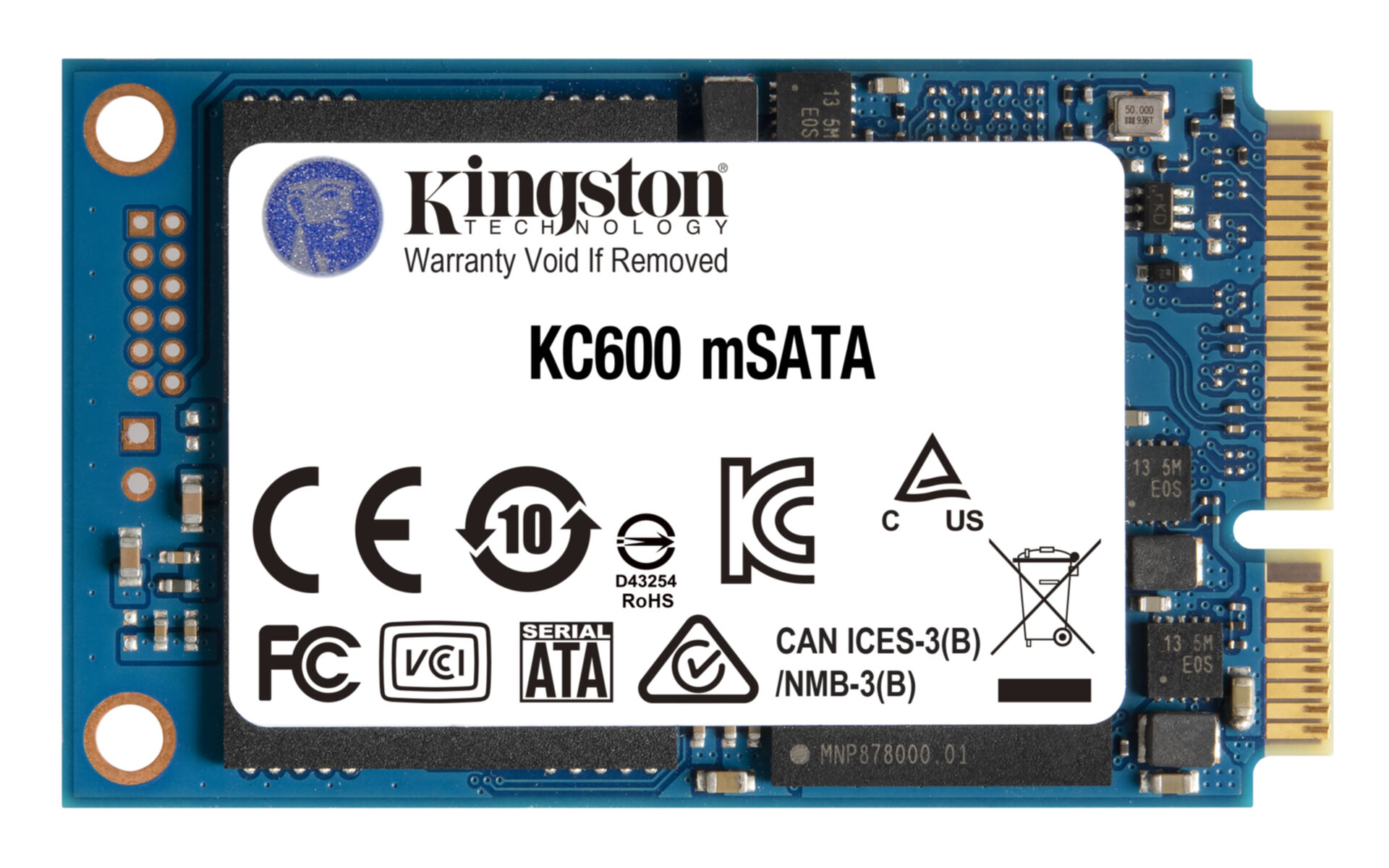 GB, Zoll, SSD, intern KINGSTON KC600, 2,5 512