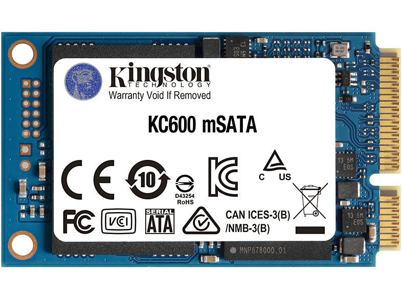 GB, SSD, Zoll, KINGSTON 2,5 KC600, 512 intern