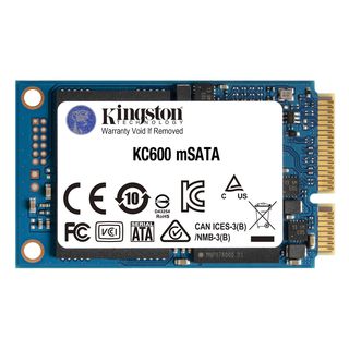 Disco duro interno 512 GB - KINGSTON SKC600MS/512G, Interno, Negro