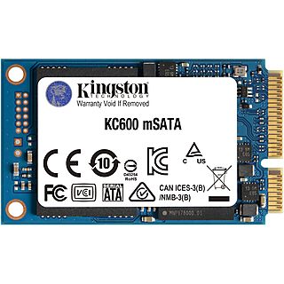 Disco duro interno 512 GB - KINGSTON SKC600MS/512G, Interno, Negro