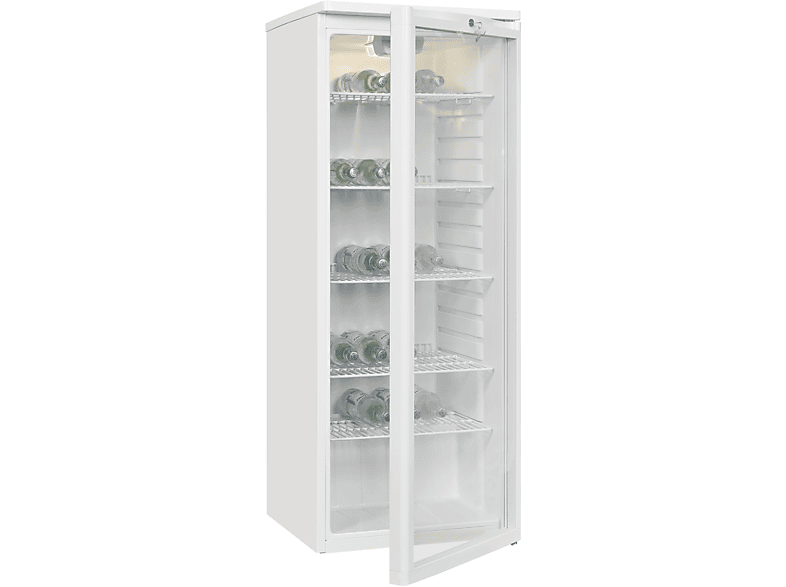 Getränkekühlschrank, Weiß EXQUISIT weiss GKS260-GT-090F