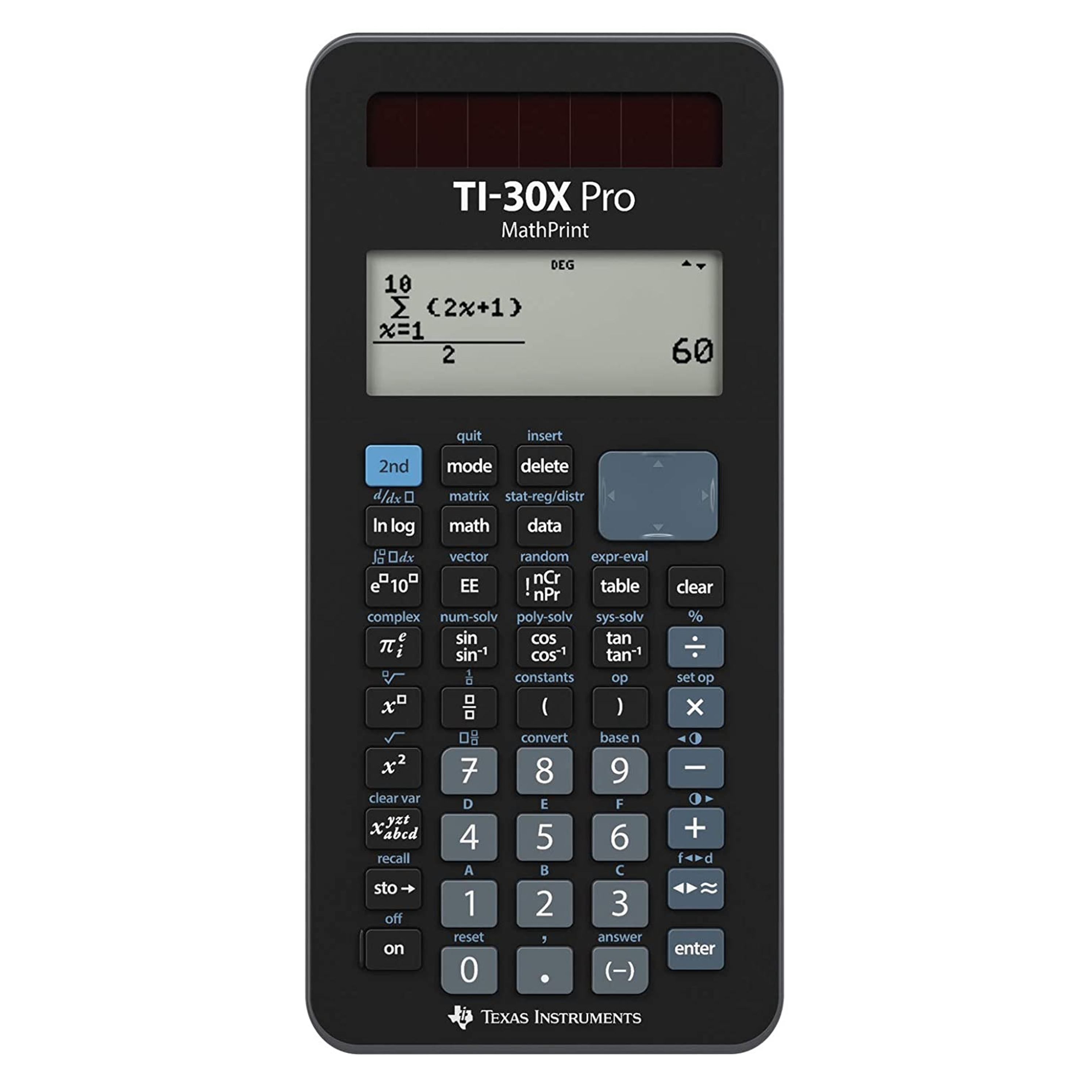 TEXAS INSTRUMENTS TI-30X Schulrechner Wissenschaftliche MathPrint Pro