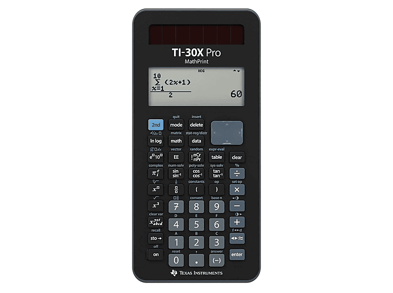 TEXAS INSTRUMENTS TI-30X Schulrechner Wissenschaftliche MathPrint Pro