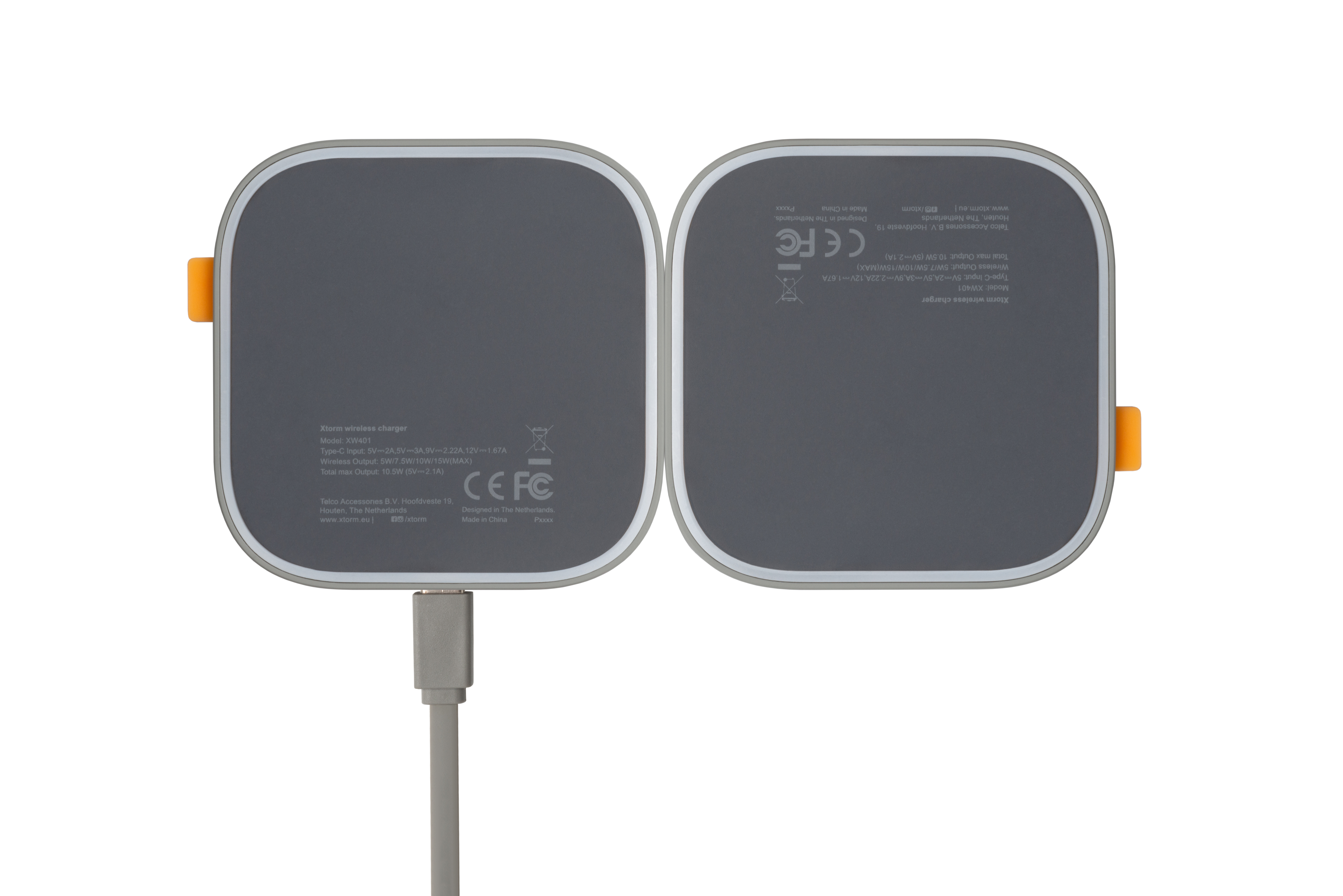Grey Android, Ladegerät Kabelloses Wireless Grau, Apple, Series XTORM