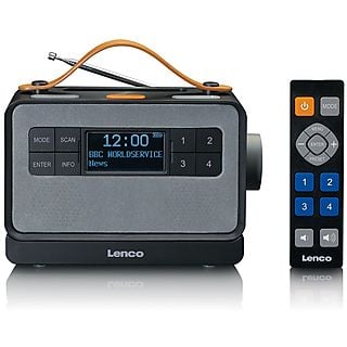 LENCO PDR-065BK Radio Zwart