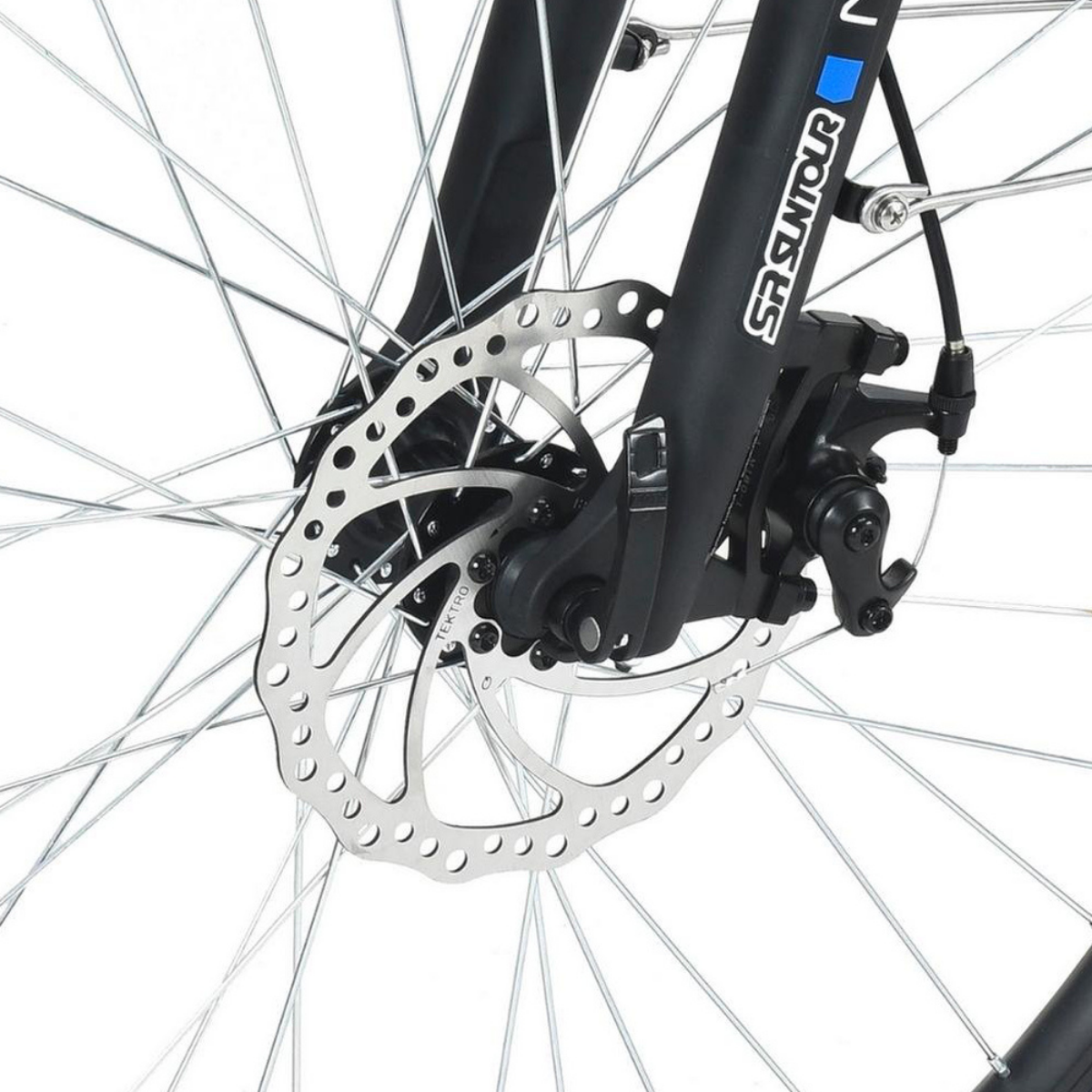 SMARTEC Trek-28H Schwarz Trekkingrad (Laufradgröße: Zoll, 50 28 Schwarz) Unisex-Rad, 468 Wh, Rahmenhöhe: cm