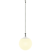 SCHWAIGER -660173- RGB LED Outdoor Solar Hängeleuchte, weiß