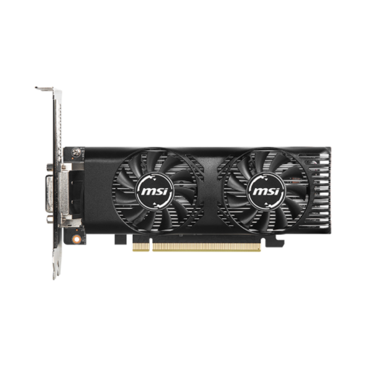 MSI GeForce GTX 1650 4GT (NVIDIA, LP Grafikkarte) OC