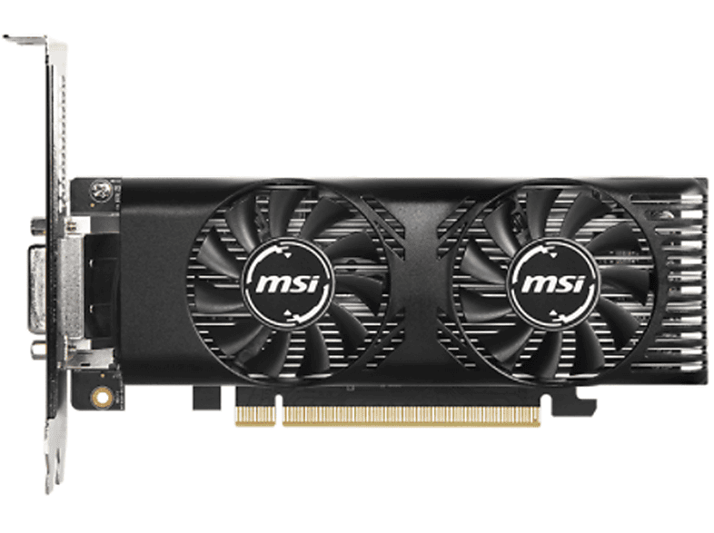 MSI GeForce GTX 1650 4GT (NVIDIA, LP Grafikkarte) OC