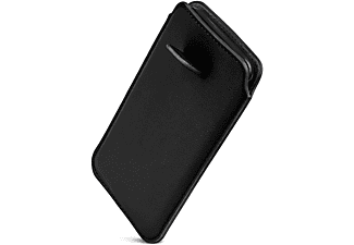 ONEFLOW Einsteckhülle mit Zuglasche, Full Cover, Apple, iPhone 6s Plus / 6 Plus, Schwarz