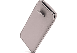 ONEFLOW Einsteckhülle mit Zuglasche, Full Cover, Samsung, Galaxy S7, Hellgrau